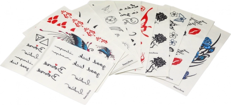 Kreatív ideiglenes tetoválások