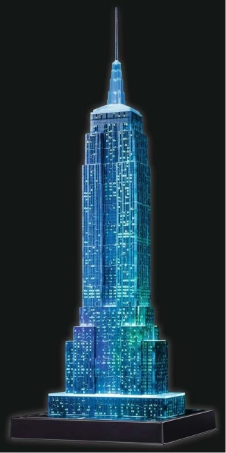 Ravensburger Világító 3D Puzzle Éjszakai Kiadás Empire State Building