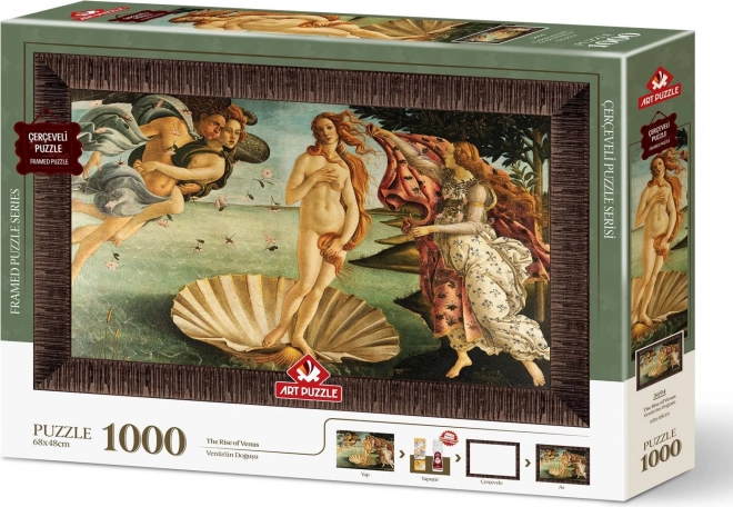 3 az 1-ben puzzle Vénusz születése, 1000 darabos