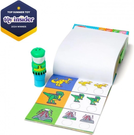 STICKER WOW matricás füzet – dinoszauruszok