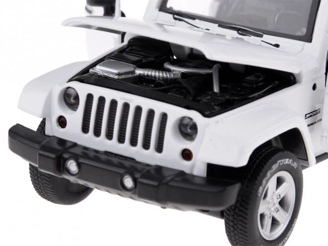 Fém Jeep Wrangler terepjáró 1:32 méretarányban