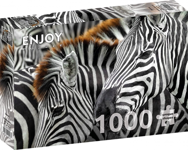 Enjoy zebra puzzle 1000 darabos