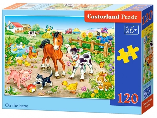 Farm kaland 120 darabos puzzle