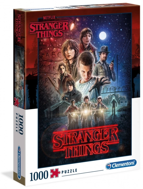 Stranger Things Netflix 1000 darabos puzzle