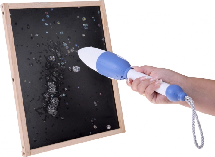 Elektromos buborékírás fújás nélkül