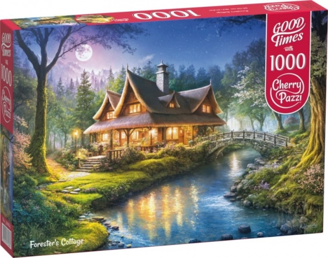 Erdőmester háza puzzle 1000 darabos