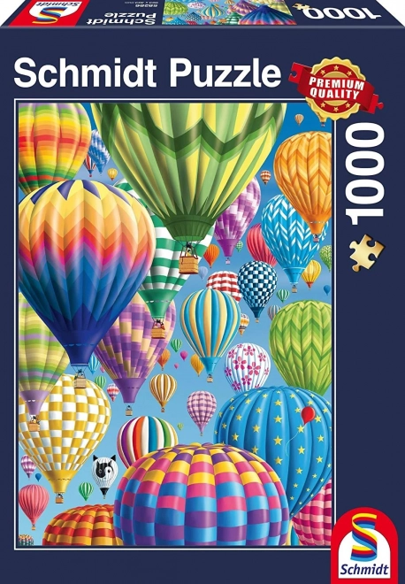 Schmidt puzzle léggömbökkel teli ég 1000 darab