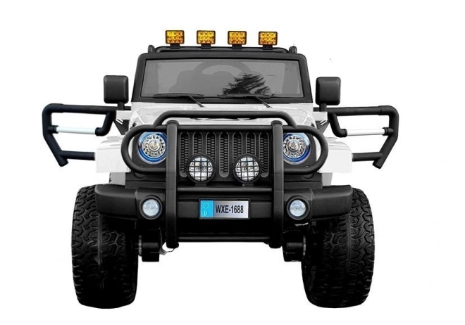 Akkumulátoros gyermek autó 4x4 fehér