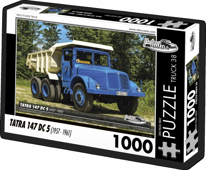 Retro autók puzzle Tatra 147 DC 5 (1957 - 1961) 1000 darab