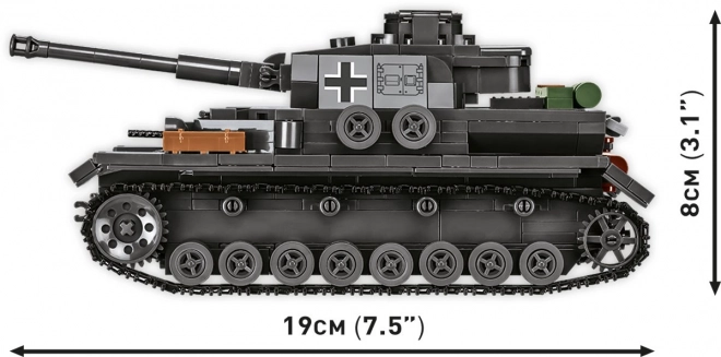 Panzerkampfwagen IV Ausf. G építőkocka készlet