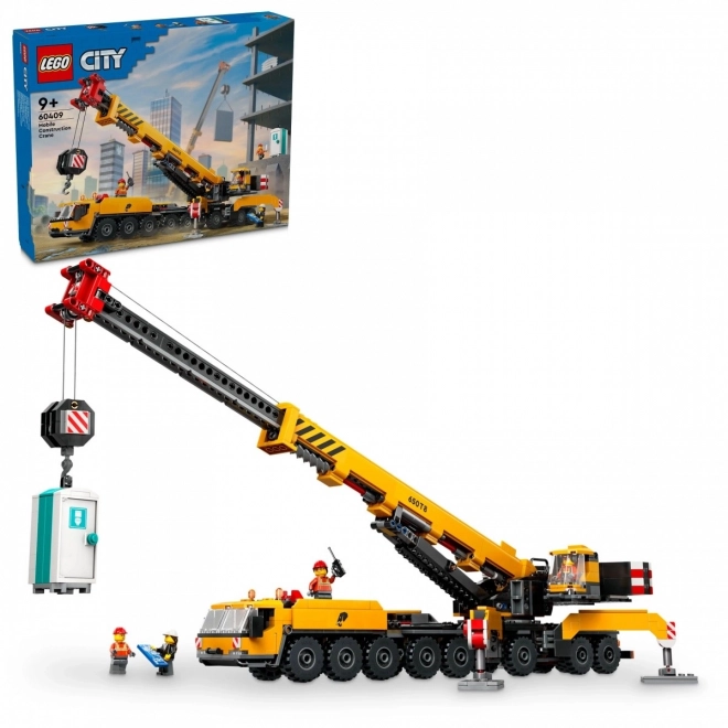 Lego City sárga mozgatható daru