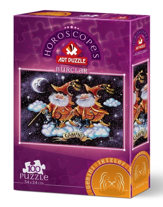 Ikrek Csillagjegy Puzzle 100 Darabos