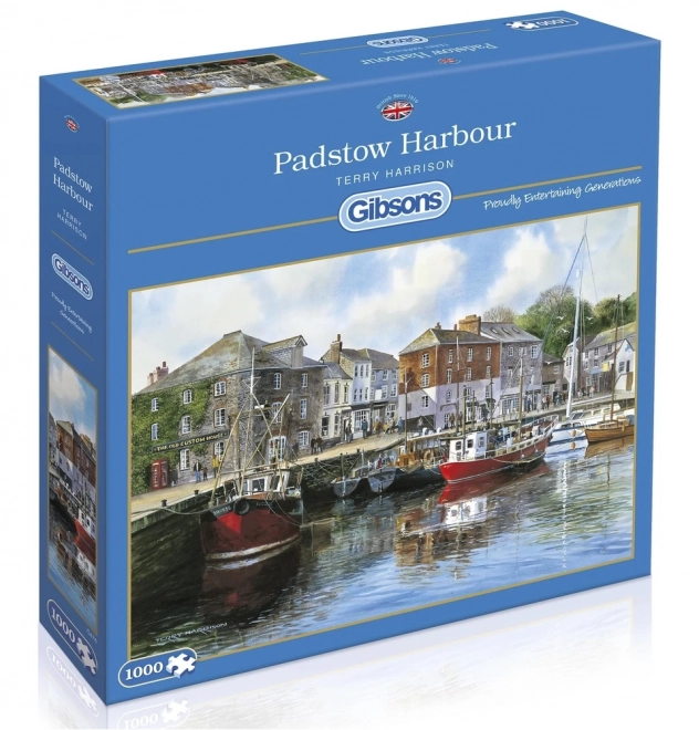 Gibsons puzzle Padstow kikötő 1000 darabos