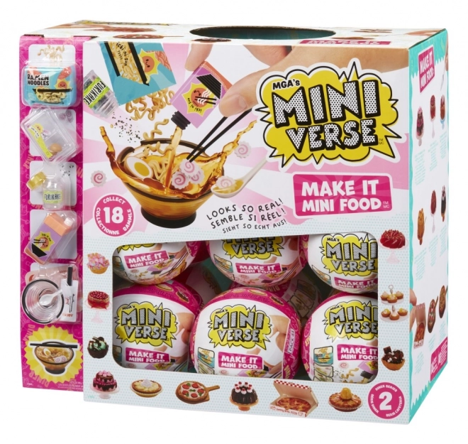 MGA Miniverse - Mini ételek snack, 2B sorozat