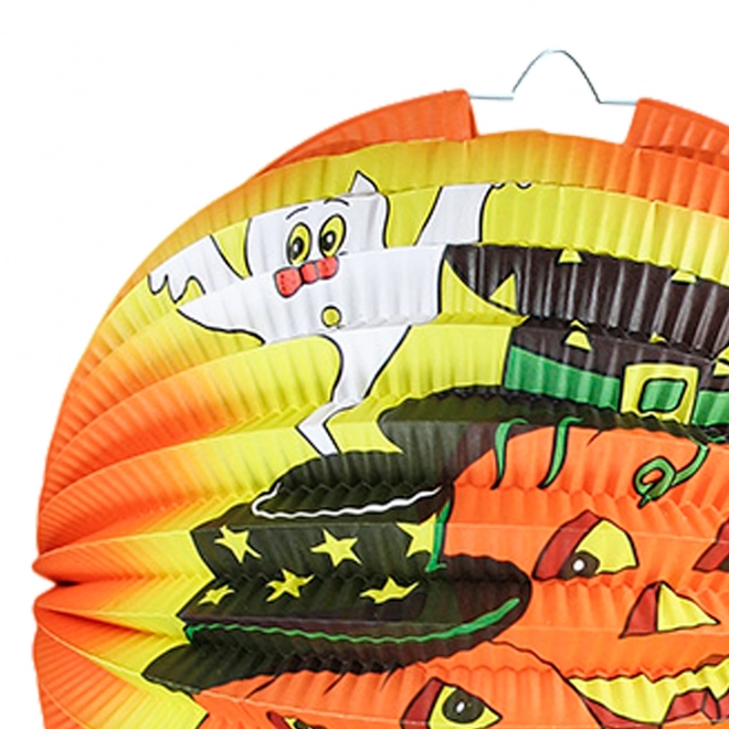Halloween lámpás vidám tök 25 cm