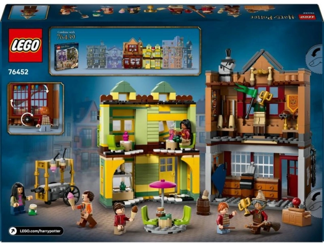 Első osztályú kviddicsfelszerelés és fagylaltozó LEGO Harry Potter