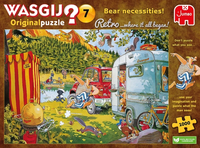 Wasgij Rejtvény - Medvetánc 1000 darabos puzzle