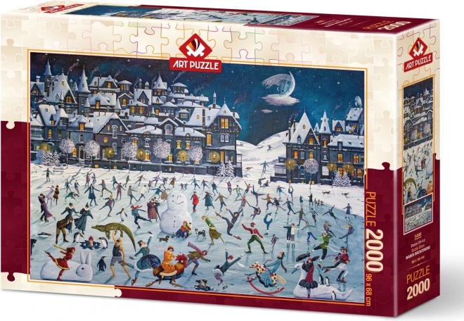 Puzzle Tánc a jégen 2000 darab