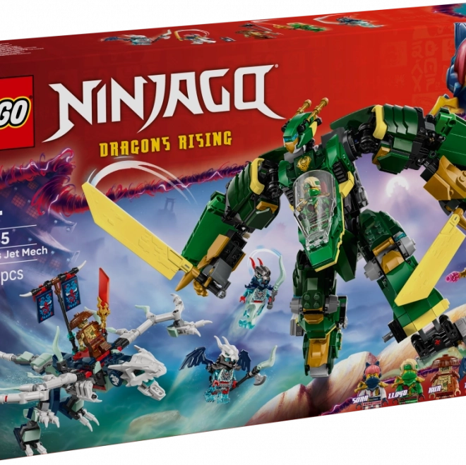 Lego Ninjago Lloyd sugárhajtású robot