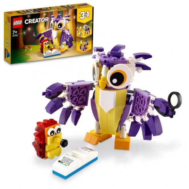 Lego készítő fantasztikus erdei lények