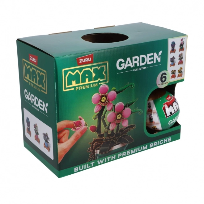 Max Bricks Virág építőkészlet gömbben