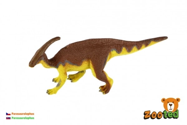 Parasaurolophus műanyag figura 20 cm tasakban