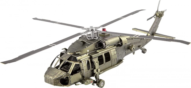 Metal Earth 3D puzzle Fekete Sólyom helikopter