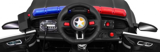 Gyerek elektromos autó GT Sport Rendőrség fekete