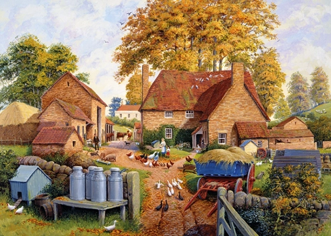 Falcon őszi farm puzzle 1000 darab