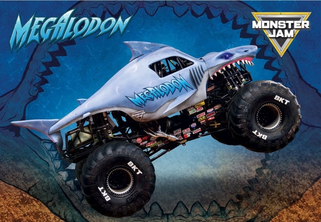 Puzzle EUROGRAPHICS termoszárral Megalodon Monster Jam 100 darabos