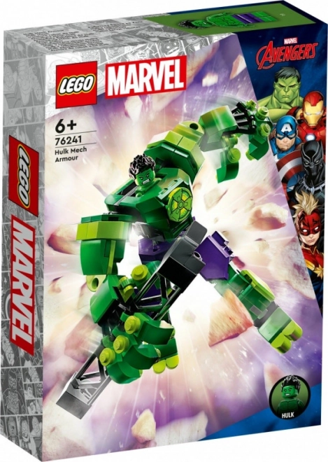 lego marvel mechanikus páncélzat Hulk