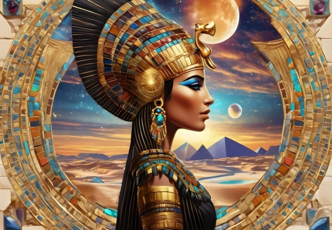 Puzzle Egyiptomi szépség 1000 darab