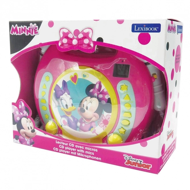 Hordozható CD lejátszó gyerekeknek Minnie Egér