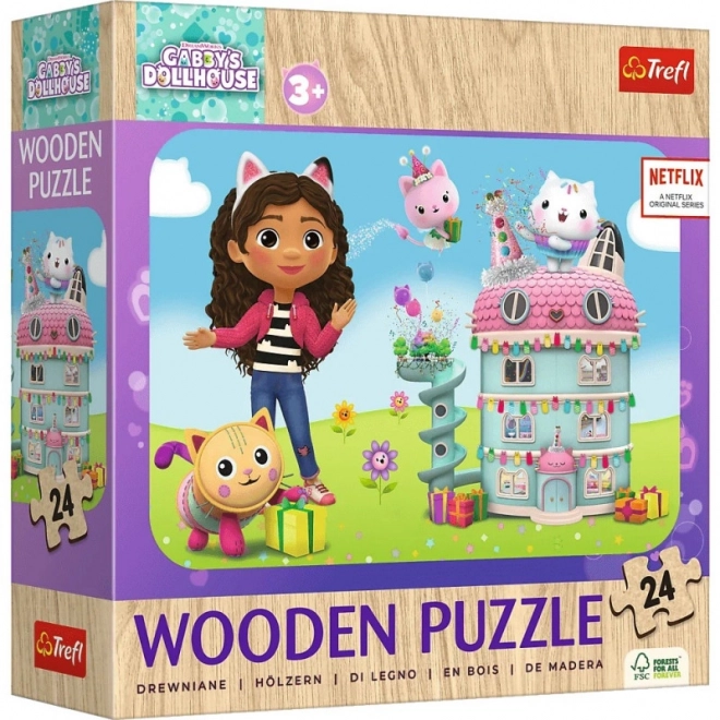 Vidám Gabby és Barátai fajáték puzzle