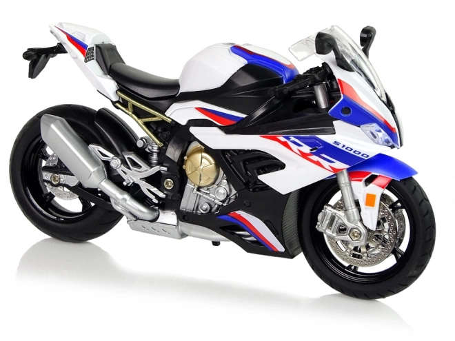 Bmw S1000RR fehér hang- és fényhatásokkal