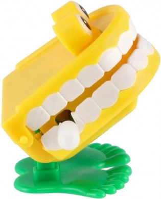 Ugráló felhúzható fogak 5 cm, különböző színekben