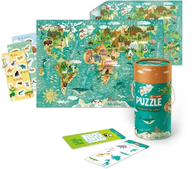 Dodo állatvilág puzzle készlet