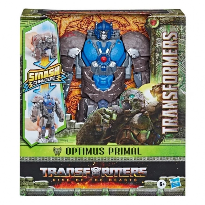 Transformers Smash Changers Optimus Primal játékfigura