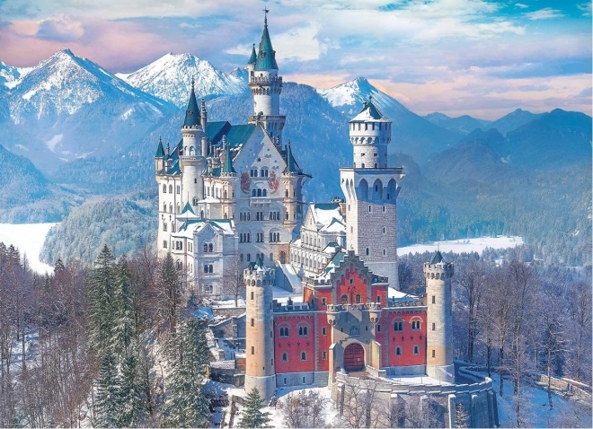 Eurographics puzzle Neuschwanstein kastély 1000 darabos