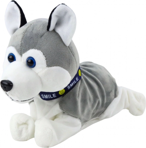 Interaktív plüss Husky kutya