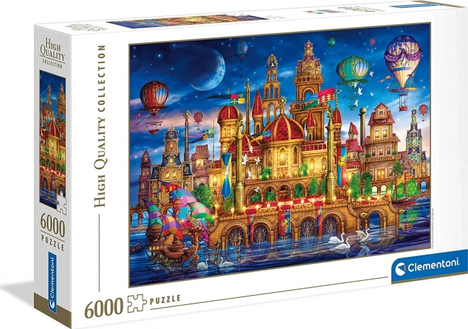 Clementoni belváros puzzle 6000 darabos