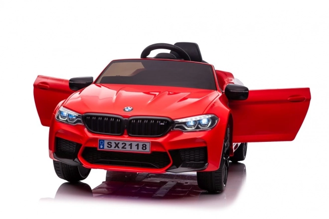 Akkumulátoros jármű Bmw M5 piros