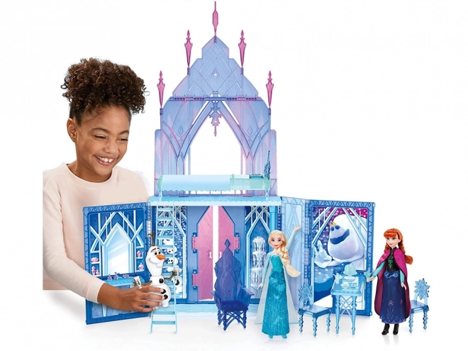 Elsa varázslatos jégpalotája a Frozen témával