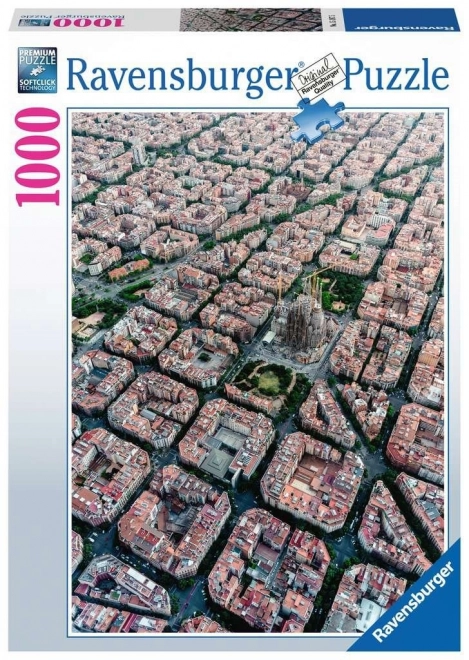 Ravensburger puzzle barcelona 1000 darabos