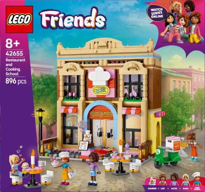 Lego Friends étterem és főzőiskola