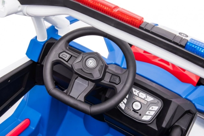 Gyermek rendőrségi akkumulátoros jármű 4x4 Buggy XB-2118