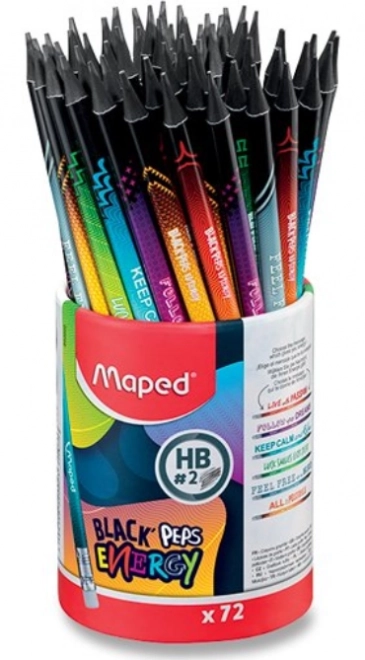 Maped grafitceruza Black'Peps Energy