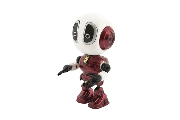 Beszélő robot fénnyel és hanggal