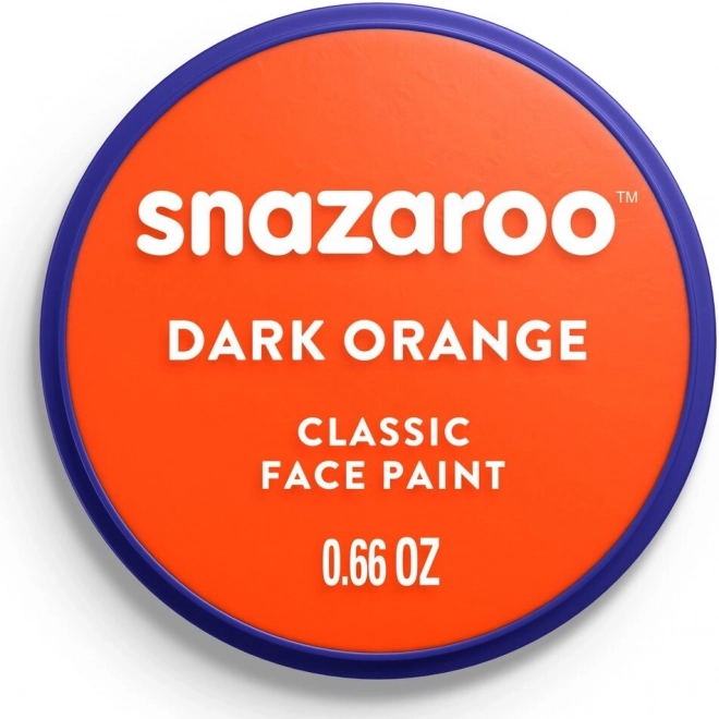 Snazaroo sötét narancssárga arcfesték 18ml
