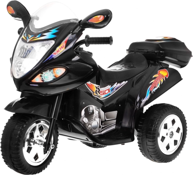 Elektromos háromkerekű motorkerékpár a legkisebbeknek BJX-088 – fekete